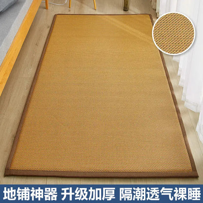 Summer floor spread sleeping mat artifact spread floor sleeping mattress household bedroom mat floor mat tatami bed mats