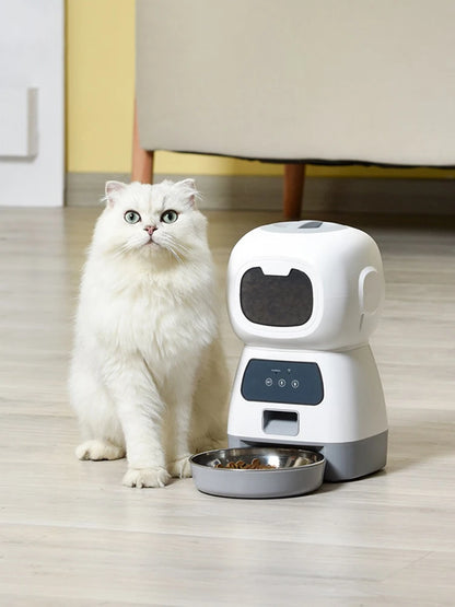 1PC Intelligent Pet Feeder - Cat And Dog Feeding Device - Automatic And Precise Feeding Intelligent Feeder