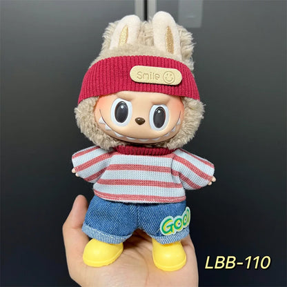Labubu Accessories Clothes Dress up Designer Suitable for V1 V2 V3 Labubu Pendants Cute Personality Fashion Birthday Gift