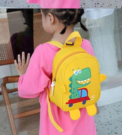 Children Cute Cartoon Dinosaur School Bags Anti-lost Backpacks Toddler Rucksack Kindergarten Schoolbag