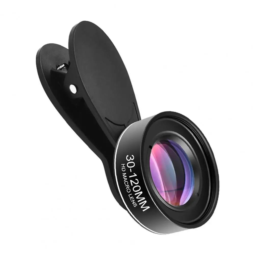 Smartphone Macro Lens Kit for Capturing Intricate Details Wide Aperture Macro Lens with Clip Storage Bag Phone Camera Accessory
