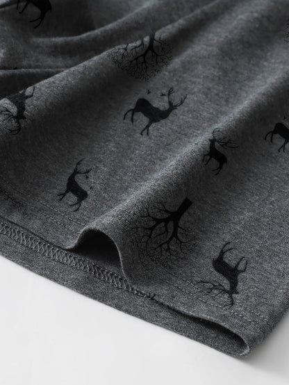 4pcs Men's Underwear Sports Fitness Boxer Briefs Breathable and Comfortable Long Panties Athleisure Fashion Long Panties