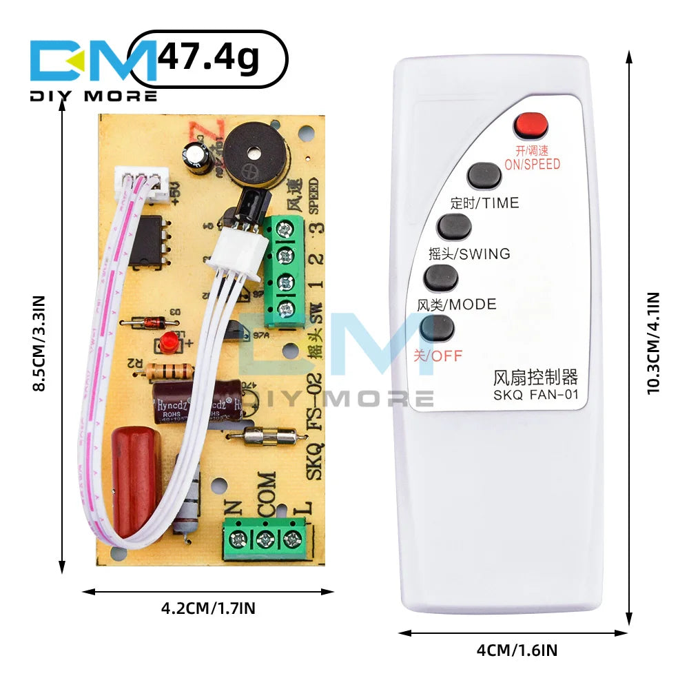 Fan Remote Control Modified Board Circuit Board Control Motherboard Floor-to-ceiling Electric Fan Computer Board