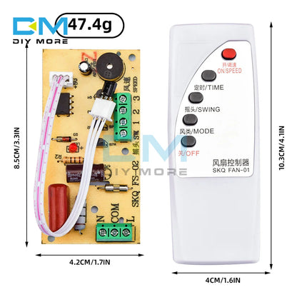 Fan Remote Control Modified Board Circuit Board Control Motherboard Floor-to-ceiling Electric Fan Computer Board