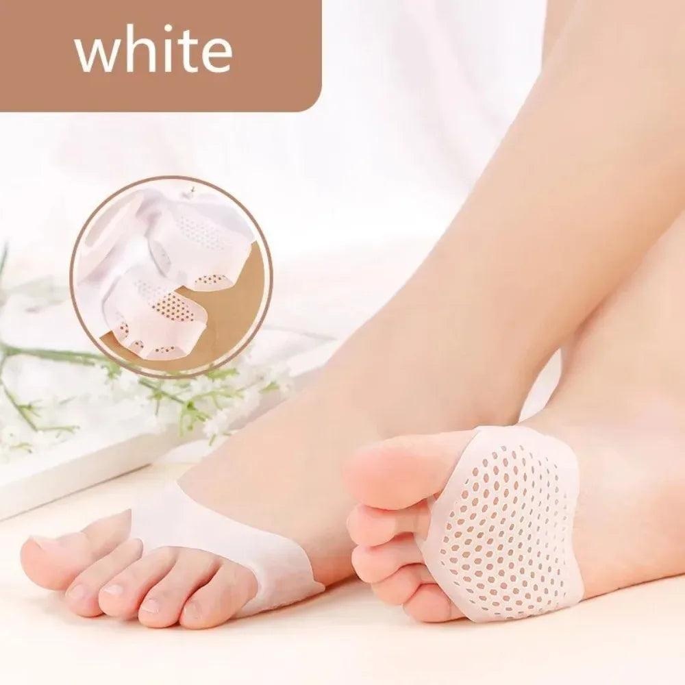 Silicone Forefoot Pads for Women High Heel Pain Relieve Inserts Breathable Foot Care Pads Half Shoe Insole Cushion Accessories