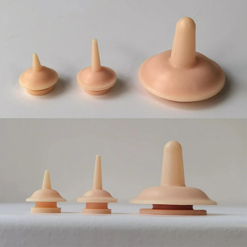 Pet Feeding Nipple for Kitten and Puppy Newborn Cat Silicone Feeding Pacifier with Syringes for Mini Pet Small Dog Milk Feeding