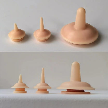 Pet Feeding Nipple for Kitten and Puppy Newborn Cat Silicone Feeding Pacifier with Syringes for Mini Pet Small Dog Milk Feeding