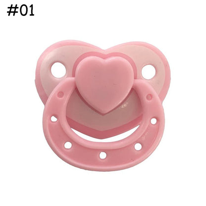 Dummy Pacifier +Magnet Nipples Magnetic Pacifiers for Reborn Baby Dolls Newborn DIY Kids Toy Cute Lovely Babies Dolls Supplies
