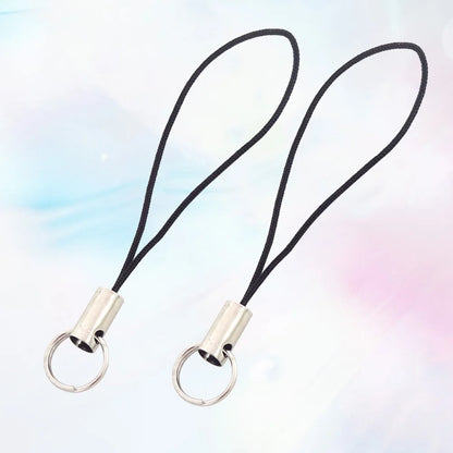 100 Pcs Phone Lanyard Mobile Phone Straps Cellphone Holder Lightweight Braided Cord Polyester Comfortable Portable Device