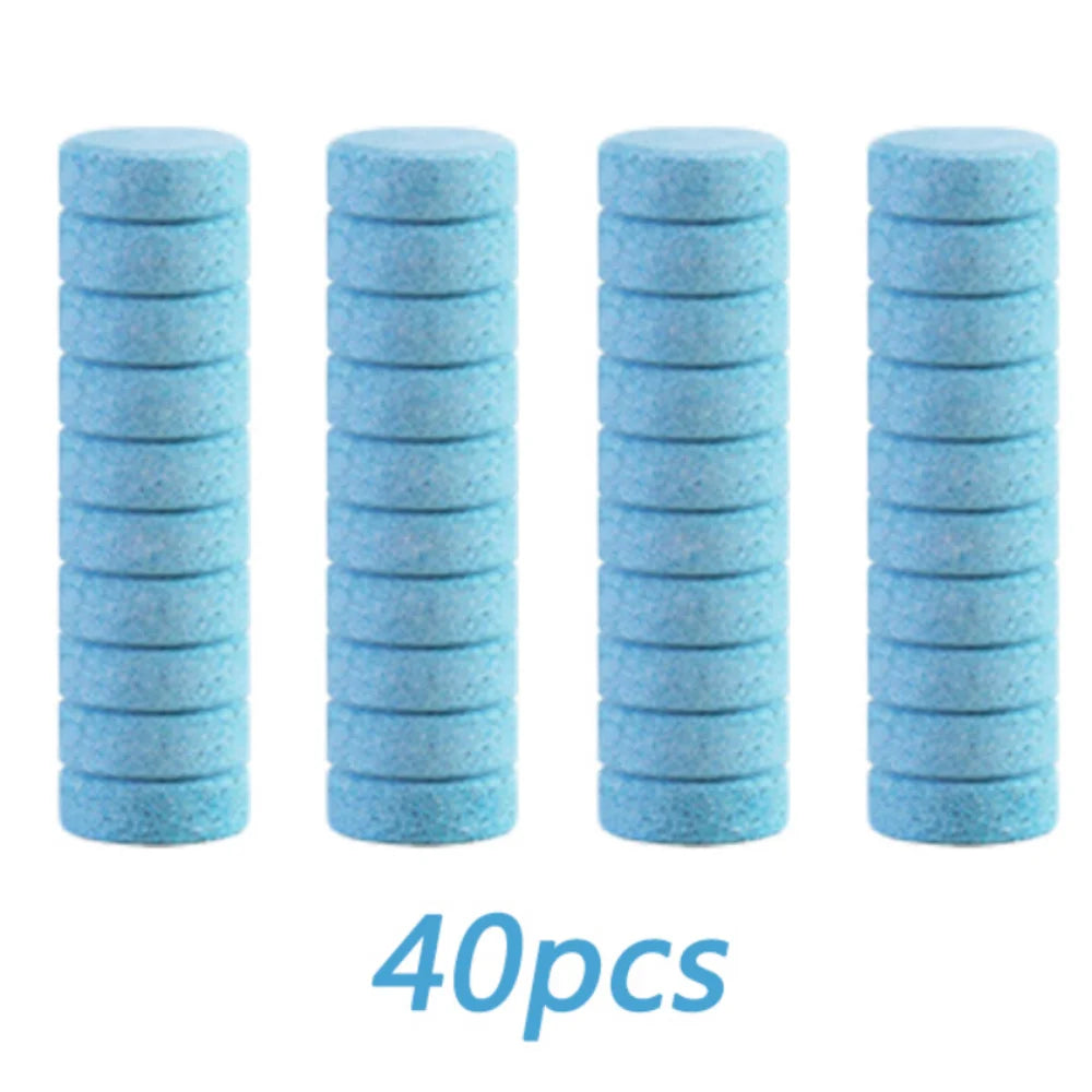 50pcs Car Effervescent Washer Tablet Auto Glass Washing Tablet Car Windscreen Cleaner Windscreen Glass Cleaning Tablet