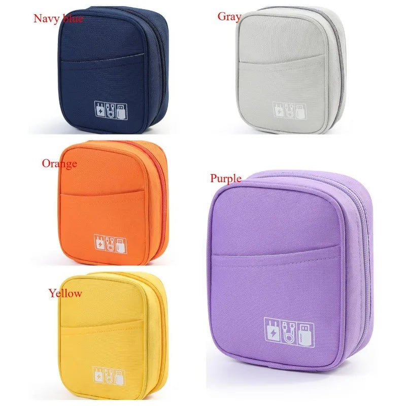 New Travel Organizer Electronics Accessories Carrying Bag Portable All-in-One Storage Bags for Cable Wires