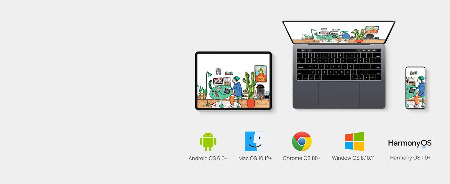 Parblo Intangbo X7 Drawing Tablet 7.2x4.5 inch Graphics Tablets,Digital Drawing Tablet with 6 Customized Keys for Digital Art