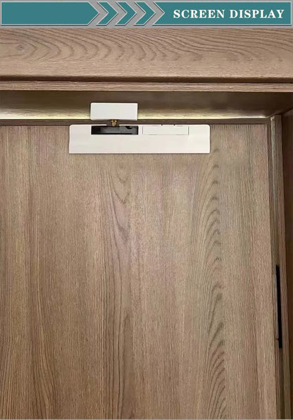 Door Buffer Damper Hydraulic Door Closer Wooden Door External Door Opening Household Silent Automatic Closing Anti-pinching