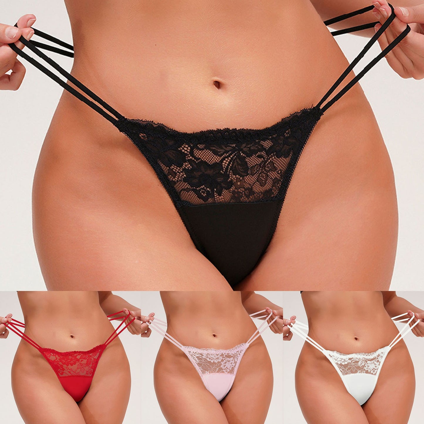 Panties For Women Plus Size Sexy Lingerie Lace Underwear G String Thongs Lingerie Bikini Lingerie For Ladies Ropa Interior