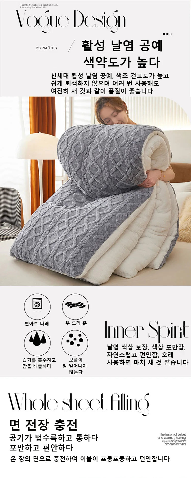 New Super Thick Winter Warm Blanket for Bed Artificial Lamb Cashmere Weighted Blankets Soft Comfortable Warmth Quilt Comforter