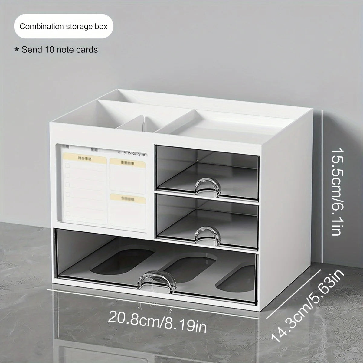 Desktop single-layer drawer Organize your workspace through reasonable partitioning anti clutter design, and ample storage space
