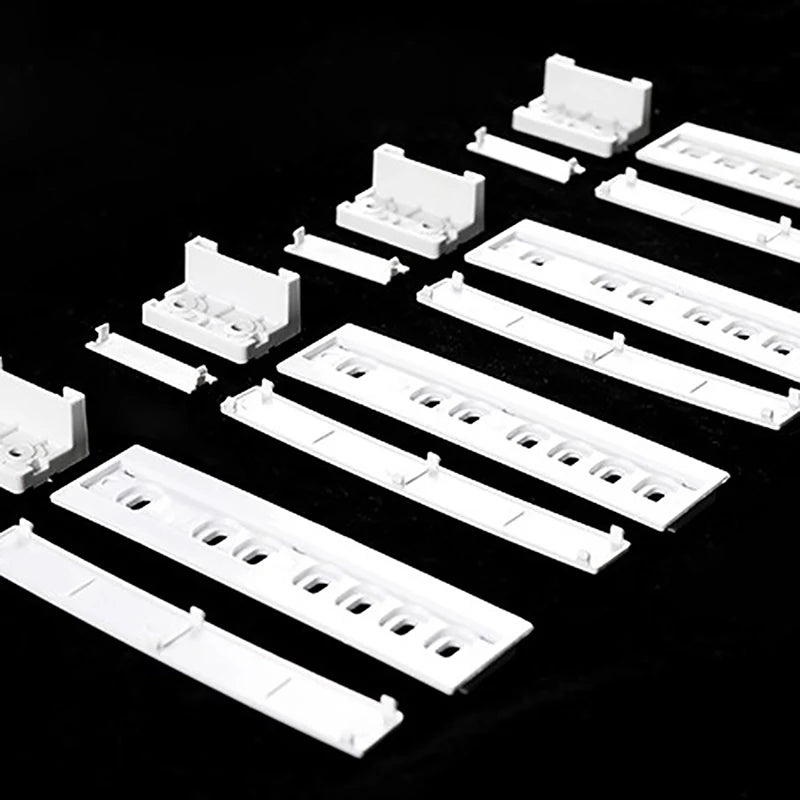 1 Set Embedded Refrigerator Slide Rail For Fridge Door Slide Rail Mounting Kit Refrigerator Door Sliding Guide Moving Slide