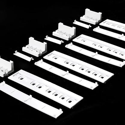 1 Set Embedded Refrigerator Slide Rail For Fridge Door Slide Rail Mounting Kit Refrigerator Door Sliding Guide Moving Slide