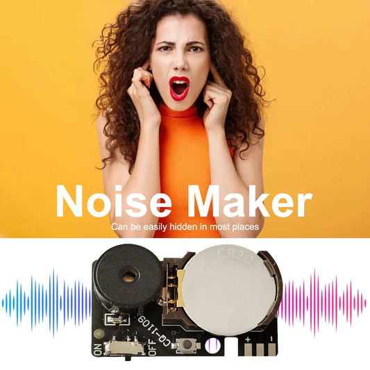 Cricket Noise Maker Prank Small Size and Long Battery Life Annoying Noise Maker Suitable for Party Office Home School