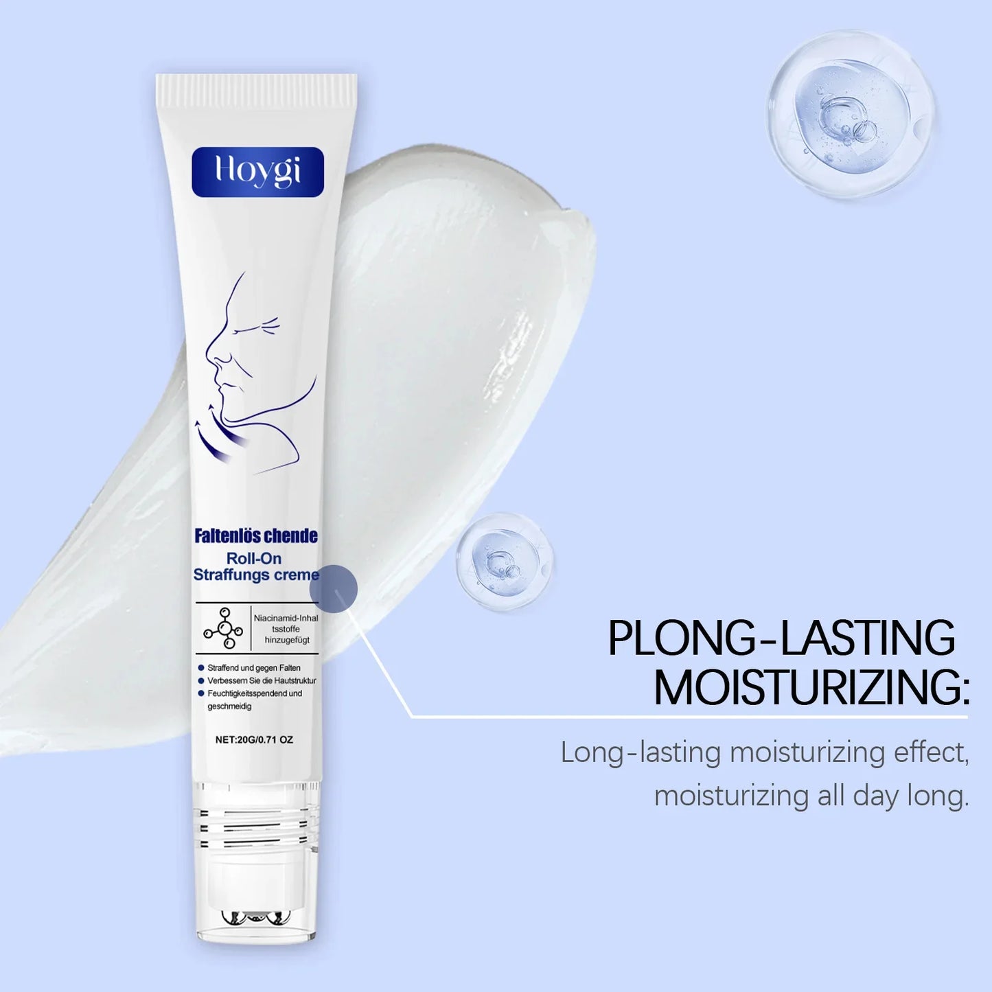 Roller Massager V-Shape Firming Face-lift Slimming Cream Removal Masseter Muscle Double Chin Face Fat Burning Anti-aging Product