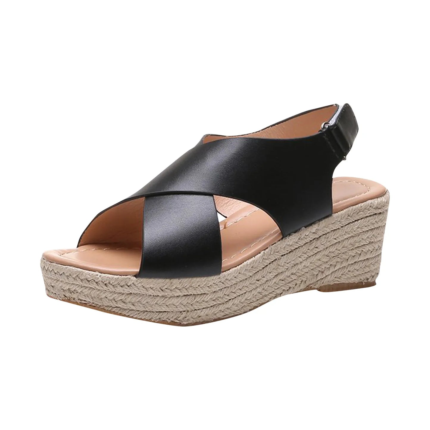 New Fashion Women's Wedge Shoes Casual Comfortable Peep Toe Platform Sandals Elegant Women Heels Summer Wedge Platform Sandals