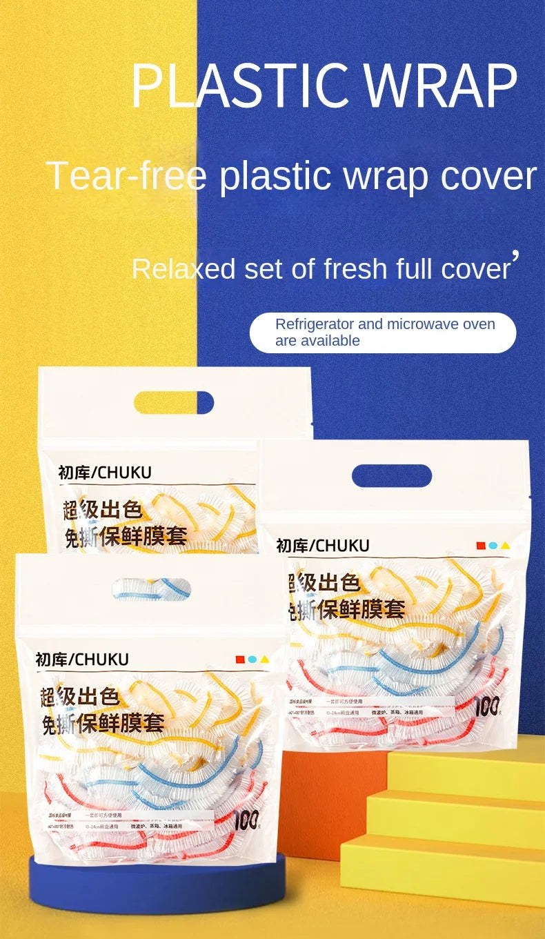 Reusable Food Wrap Storage Covers Bags For Bowl Elastic Plate Silicone Lid Cover Kitchen Fruit Plastic Fresh-Keeping Seal