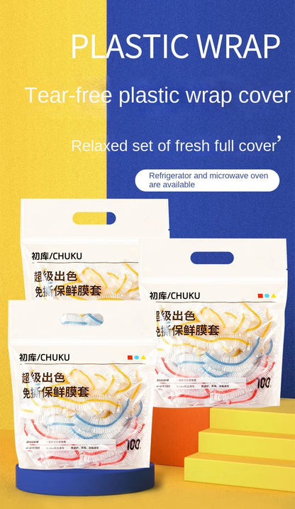 Reusable Food Wrap Storage Covers Bags For Bowl Elastic Plate Silicone Lid Cover Kitchen Fruit Plastic Fresh-Keeping Seal