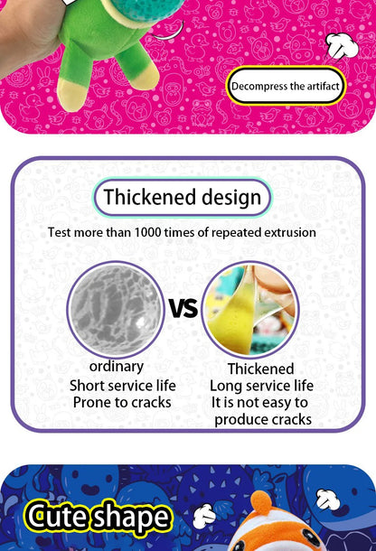 Plush Doll Pinch Fun Toy Creative Unique Stress Relieving Toy Pinch Ball Small Monster Gift