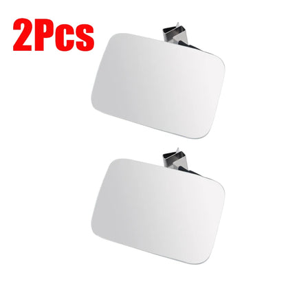 Car Auxiliary Blind Spot Mirror 360 Degree Wide Angle Adjustable Auto Interior Convex Rearview Mirror Parking Rimless Mirrors