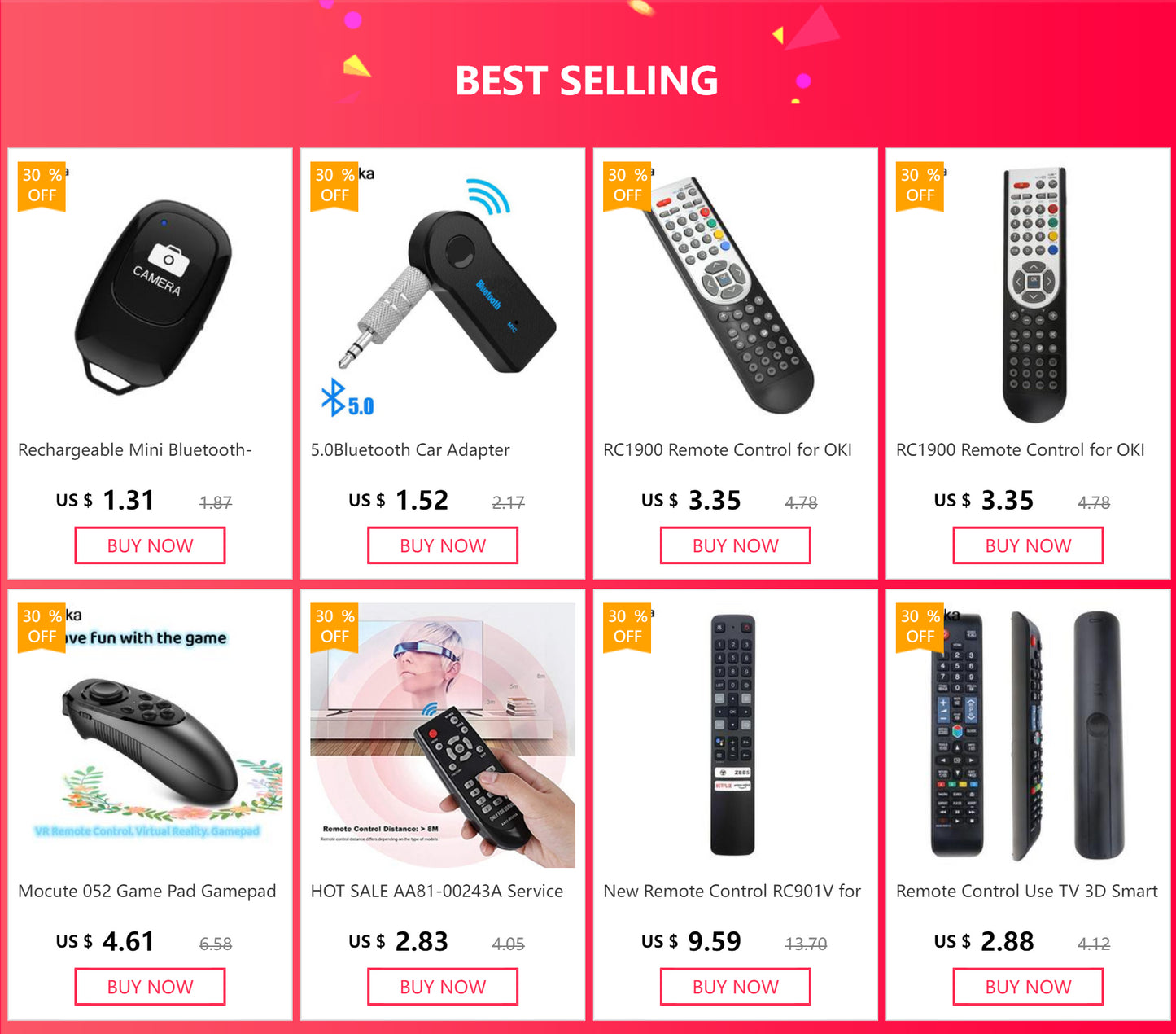 Universal Smart Remote Control Controller  IR Remote Control With Learning Function for TV CBL DVD SAT For L336