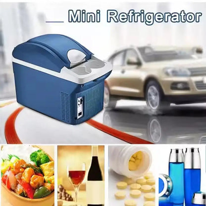 Mini Car Refrigerator Outdoor And Home Dual Use Portable Mini Fridge Refrigeration Refrigeration For Caravan Truck Home Camping