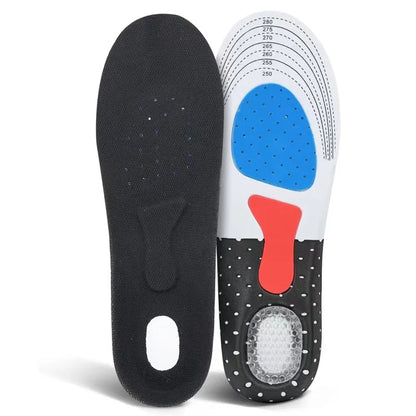 Silicone Sports Insole Arch Support Sports Insole Running Gel Insole Insert Buffer, MEN'S AND WOMEN'S Sports Insole