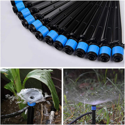 360° Adjustable Sprinkler Nozzles Garden Irrigation Watering System Agriculture Ground Automatic Watering System for Greenhouse