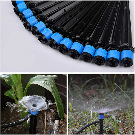 360° Adjustable Sprinkler Nozzles Garden Irrigation Watering System Agriculture Ground Automatic Watering System for Greenhouse