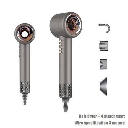 Professional Hair Dryer Super Hair Dryer 220V Leafless Hair dryers Home Curling Iron Salon Hair Styler Blow Drier