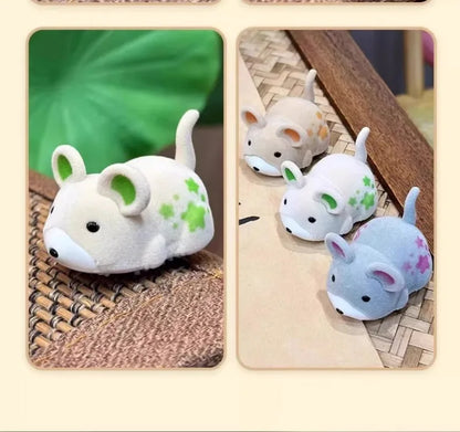 Interactive Cat Toy, Moving Simulation Mouse, Automatic Electronic Mice, Cat Vibrating Mouse Toys for Kitten Indoor Exercise