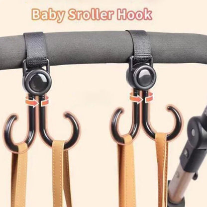 New multifunctional bicycle baby stroller hook