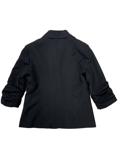 New Office Lady Suits Jacket Tops Formal Women's Seven Quarter Sleeved Suit Coats Casual Black Workwear Blazer Femme Clothing