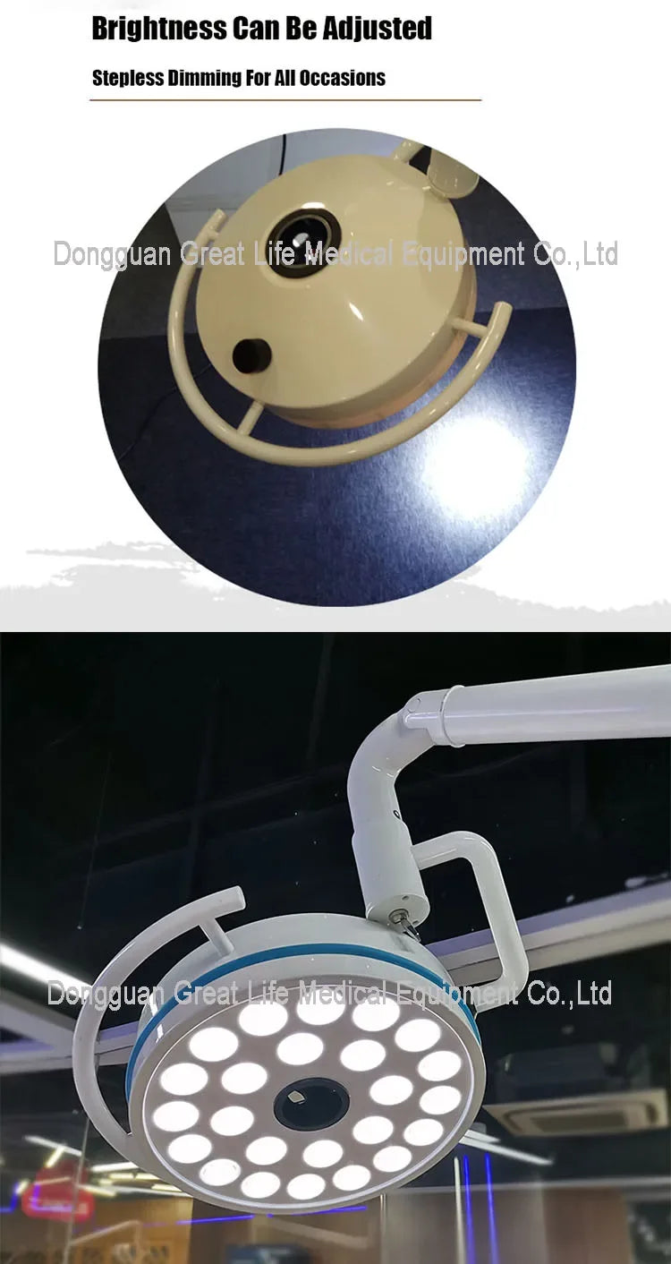 GreatLife Dental Ceiling-mounted 24Leds Lamp Oral Light For Dentistry Clinic Operation Shadowless Surgical Led Lamp With Sensor