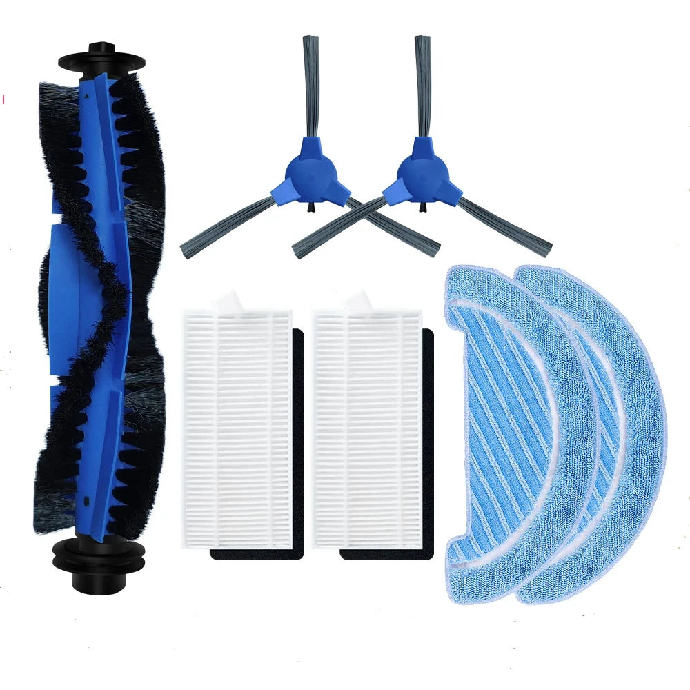 Fit For Conga 1090 / 1790 Ultra / 1790 Titanium Roller Side Brush Hepa Filter Mop Rag Robot Vacuums Spare Part Accessories