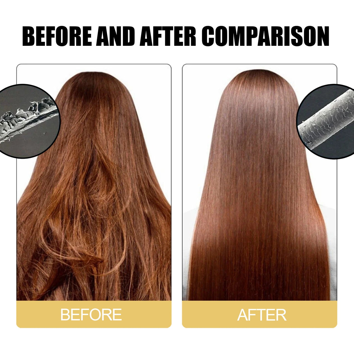Straightening Hair Serum Spray Repair Keratin Smoothing Silky Soft Protein Correcting Anti Damaged Frizz Hair Treatment Essence
