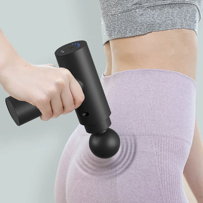 Mini Massage Gun with Multiple Adjustable Levels Portable Small Gun Electric Shock Muscle Massage Exercise and Fitness