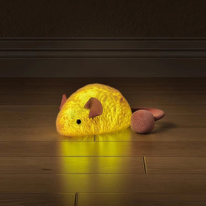 Interactive Plush Mouse Cat Toys Simulation Mice Kitten Self-Playing Plush Toys Indoor Pet Cats Chew Toy