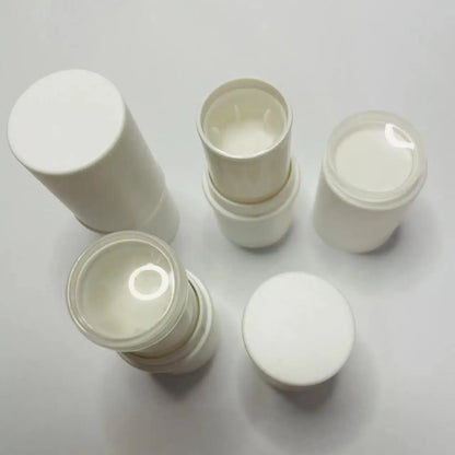 6g Cylinder Solid Deodorants Tubes Green Lip Balm Container Empty Lipstick Bottle Cleansing mask stick