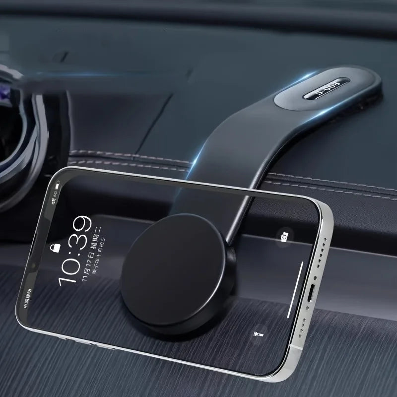 2025 New Release Magnetic Car Phone Mount – Universal Car Phone Holder for iPhone & Android, Includes 2 Metal Plates