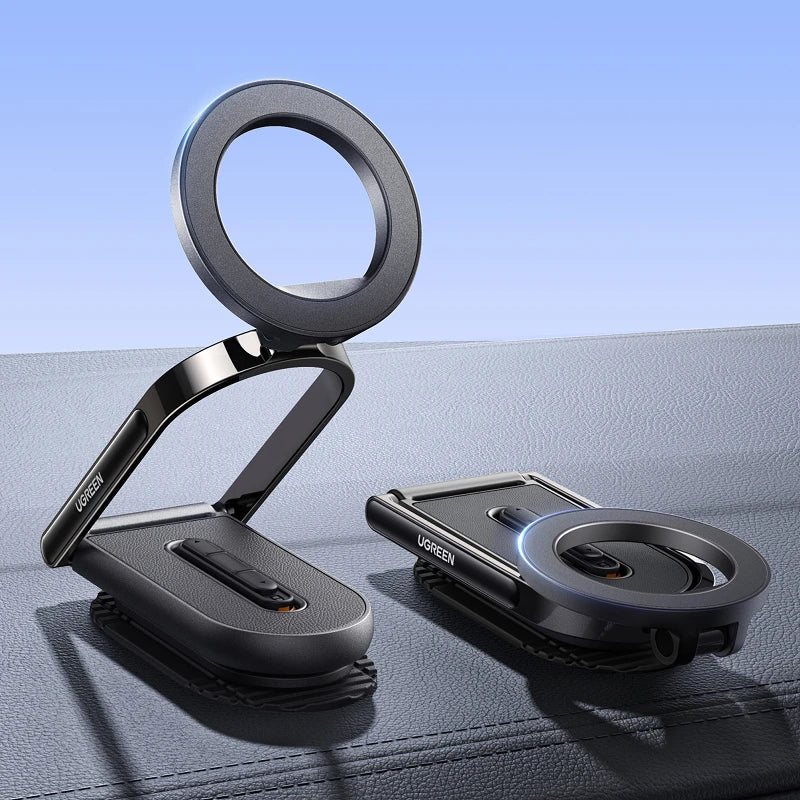 UGREEN Magnetic Car Phone Holder Dashboard 360° Rotatable & Detachable Car Mount For Magsafe iPhone 16 15 Pro Samsumg S25 Xiaomi