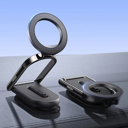 UGREEN Magnetic Car Phone Holder Dashboard 360° Rotatable & Detachable Car Mount For Magsafe iPhone 16 15 Pro Samsumg S25 Xiaomi