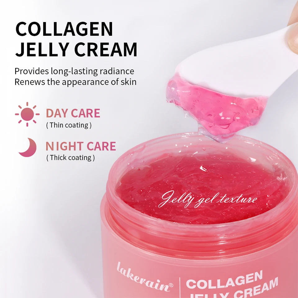 Collagen Jelly Cream Deeply Hydrates Firm Glowing Reduce Sagging & Wrinkle Glowing Boosts Skin Korean Face Care Products