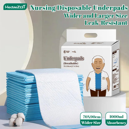 Disposable Under-pad older adult diapers for elderly Adult Diaper pad Large Size Incontinence care Elderly and patient nursing