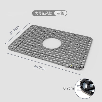 Sink Protectors for Kitchen Sink, Kitchen Sink Mats Silicone Sink Protector, Sink Mat Grid for Kitchen Bottom of Farmhouse